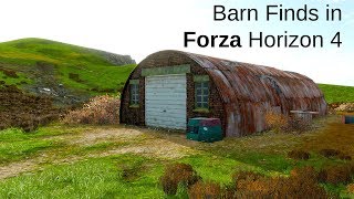 Locations of the Barn Finds in Forza Horizon 4 [upl. by Ahsilif438]