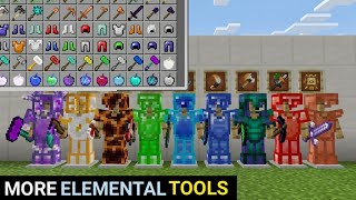 How To Download More Ores Tools Armor In Minecraft Pe  more tools mod minecraft pe [upl. by Aicilic]