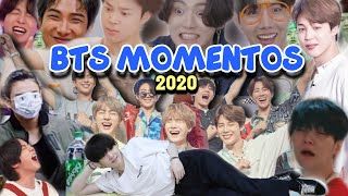 BTS MOMENTOS DIVERTIDOS QUE NOS DEJÓ EL 2020 [upl. by Ramyar46]