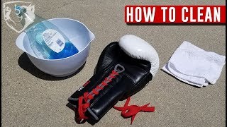 How to Clean Boxing Gloves Eliminate Stinky Odor [upl. by Dalston]