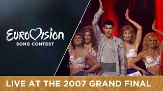 Sarbel  Yassou Maria  Greece 🇬🇷  Grand Final  Eurovision 2007 [upl. by Swor]