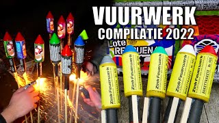 VUURWERK COMPILATIE 2022 [upl. by Aicala]