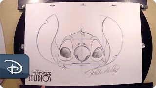 HowTo Draw Stitch  Walt Disney World [upl. by Bank410]