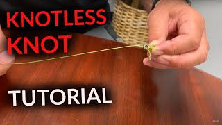 How To Tie The Knotless Knot [upl. by Elleniad522]