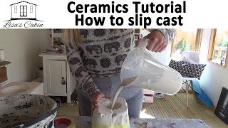 Ceramics tutorial How to slip cast [upl. by Berta]