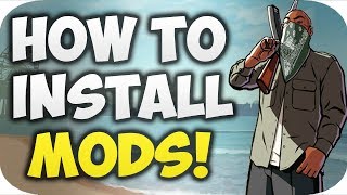 How to Download and Install MODS in GTA San Andreas [upl. by Auqcinahs]