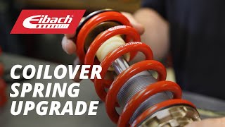 Eibach Spring Upgrade for Your Coilovers [upl. by Aihsekan]