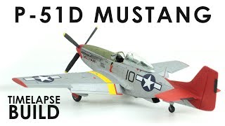 Building Airfix P51D Mustang  Model Aircraft [upl. by Hebe]