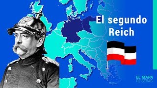 🇩🇪HISTORIA del IMPERIO ALEMÁN Segundo Reich en 12 MINUTOS  El Mapa de Sebas [upl. by Carlile]