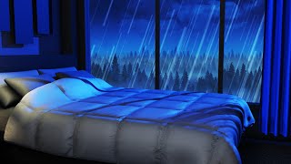 Sleep Sounds Rain No Thunder 🌧️ Rainstorm White Noise 10 Hours [upl. by Clara]