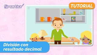 División con resultado decimal MUY FÁCIL PARA NIÑOS [upl. by Atimed379]