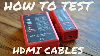 Faulty HDMI Cable Tester  How To Test HDMI Cables [upl. by Nolla513]