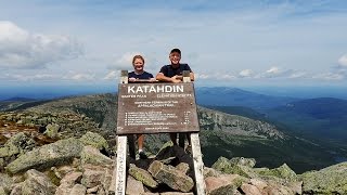 Mount Katahdin  Baxter Peak  Hunt Trail [upl. by Ruenhcs]