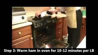 How to Prepare a Smithfield Spiral Ham [upl. by Nwahsud336]