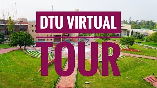 DTU Virtual Tour for Newly Admitted Student  Delhi Technological University Campus Tour by DTU [upl. by Nottus]