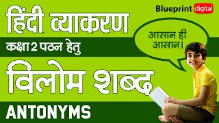 Vilom shabd  विलोम शब्द  Antonyms  Class 2 [upl. by Sternberg883]