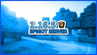 2021 How To Create A 1165 Minecraft Spigot Server [upl. by Myrilla93]