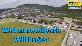 Wohnmobilpark Willingen  womoclick und promobil [upl. by Glenna]