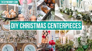 7 DIY CHRISTMAS CENTERPIECE IDEAS [upl. by Hamitaf]