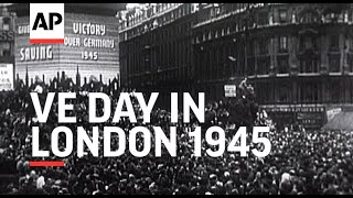 V E Day in London  1945 [upl. by Roch242]