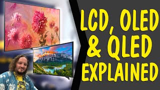 LCD OLED amp QLED explained in 2 MINUTES [upl. by Aserehc]