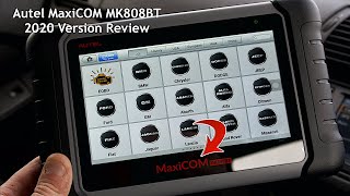 Autel MaxiCOM MK808BT 2020 Version Review [upl. by Damali]