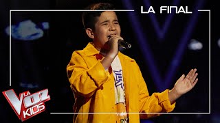 Levi Díaz canta Never enough  Final  La Voz Kids Antena 3 2021 [upl. by Devland893]