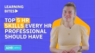 Top 5 HR Skills Every HR Professional Should Have [upl. by Poree902]