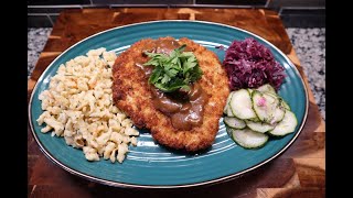 How To Make Jager Schnitzel [upl. by Suoicserp538]