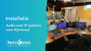 Installatie  Audio over IP systeem voor Rijnmond [upl. by Onitnevuj]