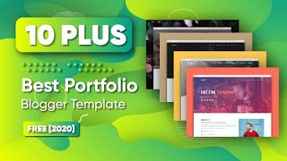 Best Portfolio Blogger Templates 2020 Free Download [upl. by Nossila732]