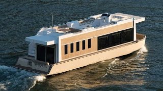 49 Crossover Houseboat an Evolution in Yachting [upl. by Adnilemre]