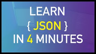 Learn JSON in 4 minutes  JSON tutorial for beginners [upl. by Tireb]