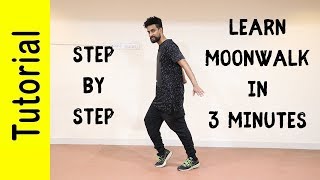 HOW TO DO A MOONWALK IN 3 MINUTES  ABDC [upl. by Ayotnahs]