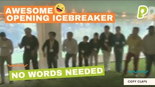 Awesome Icebreaker amp Simple ATTENTIONGETTING Strategy  Copy Claps  playmeo [upl. by Garratt]