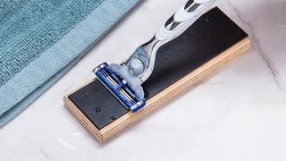 This trick keeps your razor sharper longer [upl. by Ynnij907]