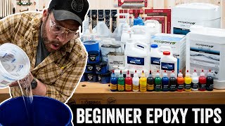 5 EPOXY Tips I Wish I Knew As A Beginner [upl. by Ailel]