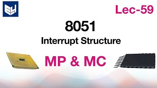 8051 interrupt structure  MPMC  Lec59  Bhanu Priya [upl. by Oraneg]