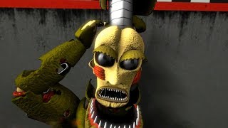 FNaF SFM Springtrap vs ScrapTrap Five Nights At Freddys [upl. by Ardme]