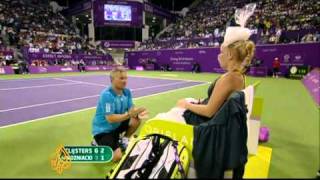 Kim Clijsters wins WTA title [upl. by Perrins]