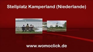 Wohnmobil  Stellplatz Camperpark Zeeland Kamperland Niederlande  womoclickde [upl. by Elo]