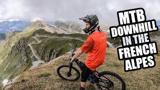 MTB DOWNHILL IN THE FRENCH ALPES [upl. by Jacie641]