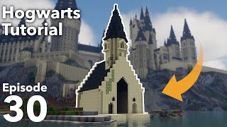 How to build Hogwarts in Minecraft  Episode 30  The Boathouse [upl. by Suneya254]