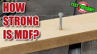 How much load can MDF take [upl. by Eek]