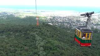 Teleférico Puerto Plata cable car to peak of Montaña Isabel de Torres [upl. by Baptlsta]