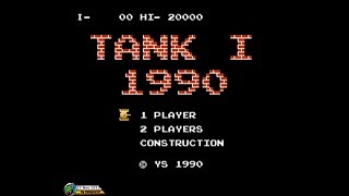 Tank 1990 1990 NES Battle City  Mode I 1080p [upl. by Aneed]