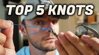 TOP 5 Knots You Should Know Beginners Guide to Fishing [upl. by Norma]