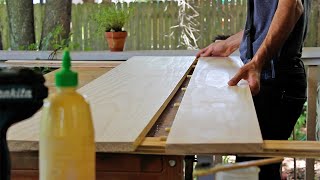 Worlds Simplest Pine Dining Table DIY From 2x4s And Select Pine  Amir Creator [upl. by Lonni]