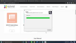 How To Download And Install Ezviz Studio PC Software [upl. by Hanan]