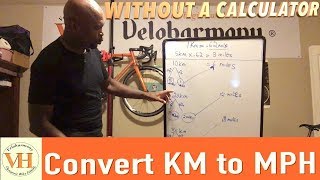 How to easily convert Kilometers to MPH [upl. by Mas]